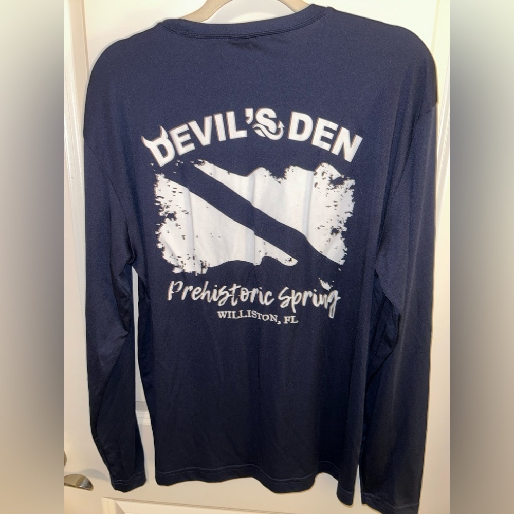 Devil’s Den Navy Blue Men's Shirt